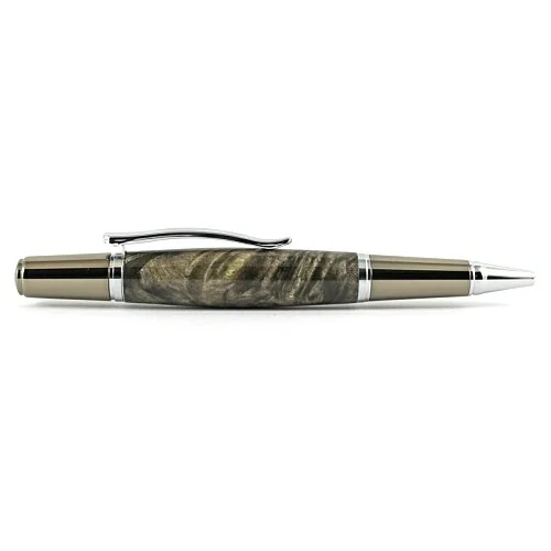 Vento ballpoint in Chrome Gun Metal uitvoering – Stylograph